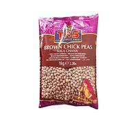 TRS Kala Chana | 1KG | Brown Chick Peas | Healthy Food | High Fibre | High Protein | Natural | Gluten Friendly | Indian Origin