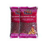 TRS Red Kidney Beans |2KG || Vegan | GMO Free | Dark Red | High Fibre | High Protein | Indian Origin (Pack of 2)