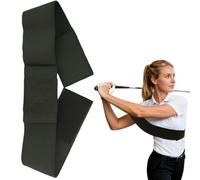 TRS Slider Golf Training Aid, Swing Correcting Arm Band, Golf Swing Training Aid, Innovative Arm Connection Aid, for Men Women Swing Correcting Improve Swing Stability (1pc-A)