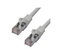 Trsansmedia adaptare 67401 1 m LAN Patch Cable Cat. 6 grey Cat 7 grau 0,50 m