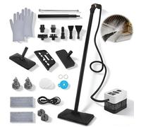 Trsaow Steam Cleaners with mop,2500W 1.8L 3 Bar Portable Steam Cleaner Handheld,3 adjustable steam levels Steamer Cleaning Machine High Pressure Steam Cleaner Fast heating for Kitchen Home Car