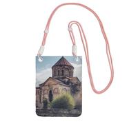 TRSGKSQP Small Crossbody Bags for Women Cell Phone Purse Mini Cellphone Wallet Armenian Church Cell Phone Bag
