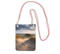 TRSGKSQP Small Crossbody Bags for Women Cell Phone Purse Mini Cellphone Wallet beach dunes Cell Phone Bag