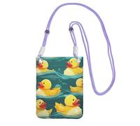 TRSGKSQP Small Crossbody Bags for Women Cell Phone Purse Mini Cellphone Wallet Rubber Ducks Cell Phone Bag