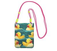 TRSGKSQP Small Crossbody Bags for Women Cell Phone Purse Mini Cellphone Wallet Rubber Ducks Cell Phone Bag