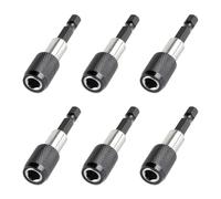 Trsnzul Magnetic Bit Holder, Hexagonal Extension Magnetic Screwdriver 60 mm Bit Holder, Magnetic Holder for Quick Release Bits, Suitable for Drills, Screwdrivers, Windscrews