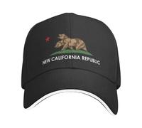 TRTDYF Baseball cap California Republic NCR Fallout Fan Art Cap, Baseball Cap, Fluffy Hat, Fishing Hats, Sun Hats for Men and Women Gift