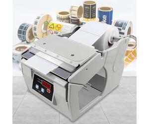 TRTDYFKH Automatic Label Dispenser, 180mm Label Separator, Speed Adjustable Label Stripper, With Digital Display(100,220V)