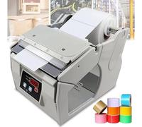 TRTDYFKH Electric Digital Display Stripper, Automatic Label Dispensers,Label Dispenser, For Various 5-100/130/180mm Width Tapes(130)