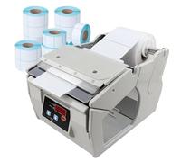 TRTDYFKH Electric Sticker Label Machine, Adjustable Label Dispenser, Automatic Sticker Separator, For Factory, Store(180,220V)