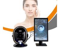 TRTDYFKH Facial Analysis Instrument, 8spectral Imaging And 20 Test Items, Skin Symptom Analysis Prediction And Recommended Skin Care Regimen, Cloud Storage Repor, For Salon(Black)