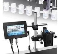 TRTDYFKH Industrial Inkjet Printers, Small Printer Coder, Automatic Coding Machine Expiry Date Online Thermal(25.4mm)