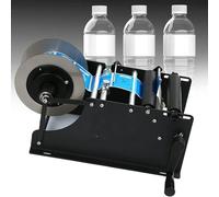 TRTDYFKH Manual Labeling Machine, 30 Times/Minute Label Applicator Round Bottle Sticker Label Machine, Labeler For Cans, Plastic