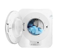TRTDYFKH Mini Clothes Dryer 3kg Capacity 95°C Temperature Quick Wash In 15 Minutes Compact Laundry Dryers Hot Air Drying For Apartment, RVs, Dorms