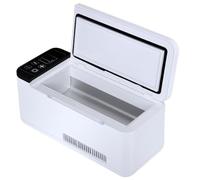 TRTDYFKH Portable Cold Storage Box, Medicine Reefer Container, For Keeping Diabetes Drug Constant Temperature Refrigerato(3*Battery)