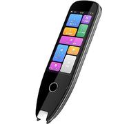 TRTDYFKH Scan Reader Pen， Reading Support Human Reader Alternative Classroom Aid, Language Translator Device, Pen Scanner Text To Speech Device For Dyslexia, Pen Scanner For Data Input