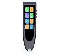 TRTDYFKH Scan Reader Pen， Reading Support Human Reader Alternative Classroom Aid, Pen Scanner Text to Speech Device for Dyslexia, Language Translator Device, Pen Scanner for Data Input