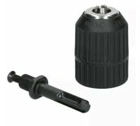 TRTO 1/2" Keyless Chuck SDS Adapter Easy Fit Half Power Electric Drill 2mm to 13mm Easy to Use