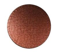 TRTO 1Pcs 22MM Brown Color Cake Boards Round Drum Single Boards Easy to Use and Cleans