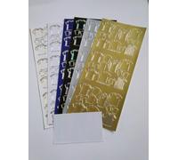 TRTO 1Pcs Blue Color Men Boys Football Shirts Peel Off Stickers Easy to Use and Useful for Decorations