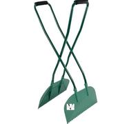 TRTO 1Pcs Long Handled Leaf Collecting Rake Waste Tidy, Lightweight for Picking up Leaves Garden Rubbish