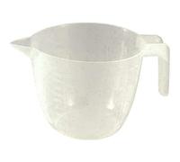 TRTO 1Pcs Measuring Jug 2 Litre, Metric/Imperial, Plastic, Dishwasher Safe, Clear Easy to Use