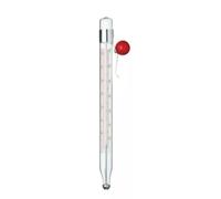 TRTO 1x Glass Cooking Thermometer for Jam, Frying, Sweets & Sugar - Probe, Accurate Temperature Range, Ideal for Candy, Baking, and Deep Frying