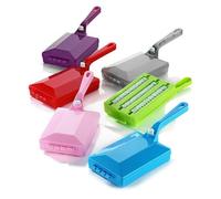 TRTO 2 X Triple Crumb Random Color Brush Indoor Carpet Cleaner Handle Sweeper Hand HELD Clean