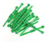 TRTO 20Pcs Wall Mounted Adjustable Plant Ties Climbing Branch Rose Garden Clips
