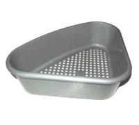 TRTO 225mm Sink Tidy Plastic Triangular Sink Caddy For Kitchens Red Grey Green Black Cream