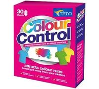 TRTO 30 Sheets Colour Catcher Laundry Sheets Low High Temperature Bleed Complete Action Clothes Sheet, Dirt Collector, Bleed Run Prevention, Control Washing, Prevent Colour Run Easy To Use and Fits