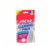 TRTO 3Pcs Fast Action Iron Cleaning Pad Removes Residue Speeds Ironing Easy To Use