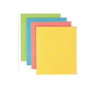 TRTO 4Pcs Sponge Cloths Absorbent Cellulose Kitchen Surface Wipes Multi Purpose Easy to Use