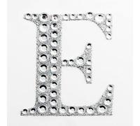 TRTO 5cm Large Diamante Glitter Letters Numbers Stickers - Self Adhesive Craft Easy to Stick Useful for Decoration