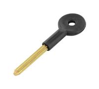 TRTO Black Rack Bolt Star Key Dead Bolt Door Window Locks Brass Security Bolt Keys Easy to Use