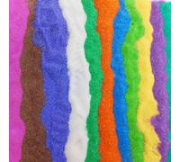 TRTO Coloured Art Sand | 200 gram Bag | Free Flowing Sand | Kids Sand Craft Easy to Use and Useful for Decorations (Lime Green)