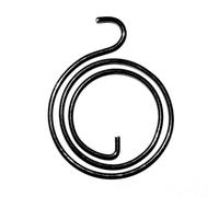 TRTO Door Handle Spring Replacement Set - 6 Pack 2.5 Turn Lever Latch Internal Coil Springs, Passivated Zinc Coated, Left & Right Handed Handles