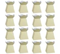 TRTO Ivory Color Living Vases Florist Bouquet Box Flower Plant Aqua Sweet Boxes Gift With Attractive Looks