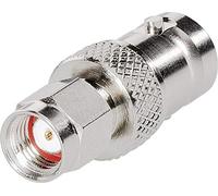 TRU Components 1579264 Adapter SMA Reverse Male BNC Female 1 Piece
