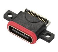 TRU Components TC-10490668 Micro USB 3.1 Type-C® Female for Soldering Attachment Connector Design: