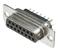 TRU Components TC-A-DF 15 PP-203 1586473 D-SUB Buchsenleiste Polzahl (num): 15 Löten