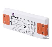 TRU Components TC-YSL12F-1201000 LED Transformer Constant Voltage 12 W 1.0 A 12 V/DC Furniture Approval, Overvoltage, Mounting on