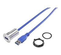 TRU Components USB A 3.0 USB-21-BK Female Contents: 1
