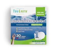 Tru Earth Dishwasher Detergent Tablets | Eco-friendly, Lab-Tested Dishwasher Packs | Super-Concentrated and Easy to Use | 30 Tablets