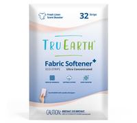 Tru Earth Fabric Softener Strips for Washing Machine Alternative to Fabric Softener Liquid and Pods Fresh Linen Scent Booster Up to 64 Loads Per 32