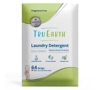 Tru Earth Platinum Eco-Strips Laundry Detergent Strips 64 Loads. No Plastic Packaging, Ultra-Concentrated, Pre-Measured Strips, Easy Storage. For