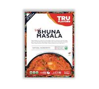 Tru Flavors Bhuna Masala Curry Paste 250g | Ready to Cook in 15 mins | Serves 3 | Made with Natural Ingeridents | No Preservatives | Eat with Rice, Roti | Indian Masala Gravy