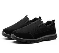 Tru-Flex Coast Path Men's Memory Foam Slip On Shoes Men's | Slip On Shoes | Black | UK Size 8