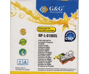 Tru Image 0100XLM Lexmark 100XL Magenta Compatible Ink Cartridge.