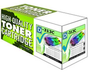 Tru Image 1D_313 High Yield Cyan Laser Cartridge Compatible with Dell 593-10313